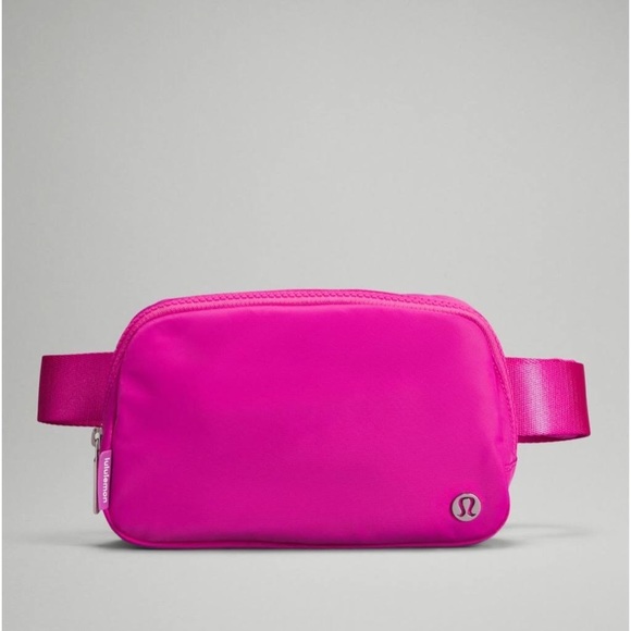 (2) Lululemon Belt Bags in Black & Sonic Pink - Picture 4 of 8